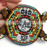 Red Sexy Mouth Custom Embroidered Patches For Clothing thumbnail-2