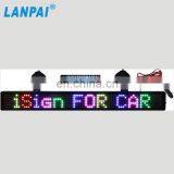 Sale 12v Led Car Message Moving Remote Controlled Led Display Screen