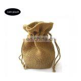 Hot New Design Linen Round Jute Bag/burlap Bags With Round Bottom for Gifts Packaging thumbnail-5