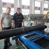 Made In China Plastic Single Wall Corrugated Pipe Production Line thumbnail-5