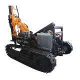Crawler Type Open-air Drilling Rig / Hydraulic Drilling Rig Supports Various Models