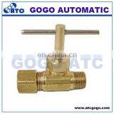 Bottom Price High Reflective Ppr Brass Globe Valve Lever Handle thumbnail-3
