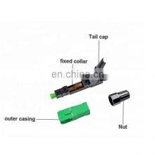 FTTH быстрый разъем SC/APC однорежимного оптического волокна быстрый разъем разветвляющего кабеля thumbnail-3