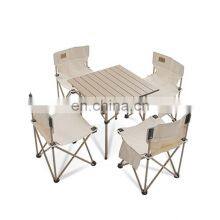2022 Collapsible Relax Portable Heavy Duty Outdoor Custom Sea Beach Rocking Table Lightweight Folding Camp Chair