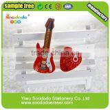 3D Guitar Shape Musical Rubber Eraser thumbnail-1