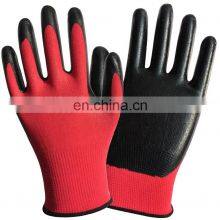 Super Soft 15G Nylon Liner Foam Finished Nitrile Coated Protective Gloves thumbnail-3