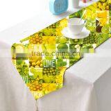2015 High Quality Wholesale Fruit Graphic Printed Table Runner for Square Tables thumbnail-1