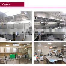 Horno de cocción a gas comercial de 4 quemadores de acero inoxidable thumbnail-4