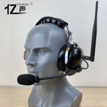 Hands-free Two-way Voice Communications Full Duplex Wireless Noise Reduction Intercom Headset “YISHENG” YS-QSG-9PS Series thumbnail-2