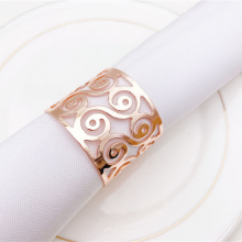 Manufacturer Wholesale Stock Hotel Banquet Event Stainless Steel Metal Napkin Rings thumbnail-5