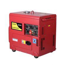 6kw Three Phase 380V Air-cooled Silent Diesel Generator 192Fdiesel Engine