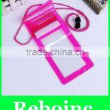Waterproof Phone Bag China Wholesale Fashion Glitter Sparkling Stars Quicksand Green Pink thumbnail-3