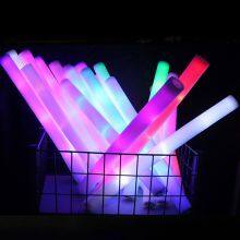 Factory Price Custom Party Supplies Multi-Color Flashing Foam LED Light up Foam Sticks Led Foam Glow Stick With 3 Modes thumbnail-2