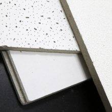 Acoustic Mineral Fiber Ceiling Tile 595x595x15mm Microlook Edge Pin Hole Design for Indian Market thumbnail-2