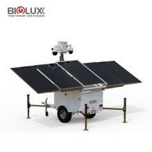 HiSTAR-V Solar Security CCTV Tower 5 Solar Panels Rapid Deployment for Outside Monitoring thumbnail-2