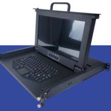 17.3-inch Three-Proof Reinforced KVM Switcher With Wide Temperature Range for Industrial Custom Shielding and Anti-Vibration thumbnail-2