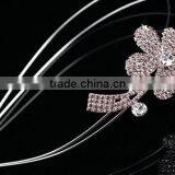 Wholesale Elegant Diamond Flower Headband Hairband For Women Fashion Korean Hair Accessories thumbnail-2