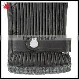 2016 Hot Selling Mens Genuine Leather Gloves With Knitted Cuff thumbnail-2
