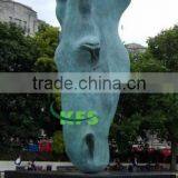 Bronze Street Side Decor Horse Head Sculpture thumbnail-1