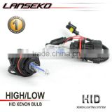 Lanseko hottest sales hid xenon bulbs 9007 with good quality 55w ballast