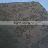 Black Jacquard Table Cloth With the Design of Grapes