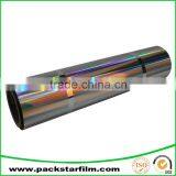 Lamination Custom Hologram Roll Film Packaging