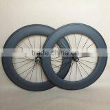 Ruote Carbonio Carbon Bike Wheels 88mm Road Clincher thumbnail-1