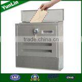 Metal Strong Safe Mountable Santa Mailbox and Decorative Outdoor Mailbox With Indoor Decorative Mailbox thumbnail-2