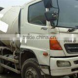 Japan Cement Mixer Used Condition Concrete Mixer HINO 500 Truck Mixer for Sale thumbnail-2