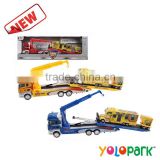 Alloy 1:42 scale model garbage truck toy for sale