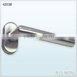 Door Round Knob With Oval Rose thumbnail-5