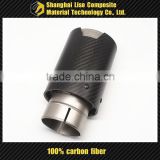 carbon fiber universal exhaust tip carbon fiber exhaust pipe
