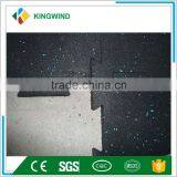 GYM Rubber Flooring /reclaimed Rubber Tile/ Rubber Paver thumbnail-6
