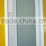 While Color PVC Bathroom Door Design With Interior Door