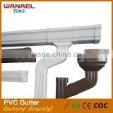 Nigeria Soncap Wanael Anti-fading Durable 5.2inch PVC Rainwater Gutter, Gutter Hydroponics thumbnail-6
