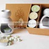 High quality and festive ceramic diffuser with scented candle