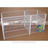 White Wire Knock Down Promotion Bin