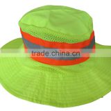 fluorescence yellow top hat,bucket hat,fluor bucket hat