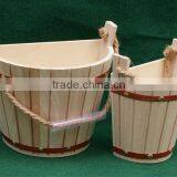 2013 Latest Designs Garden Wooden Buckets for Sale