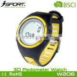 CE Rohs Multi-Color 3D Sensor Sports Watch Instructions for Using Pedometer thumbnail-1
