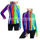 (Trade Assurance)Ladies Fitness Spandex Gym Wear Yoga Jackets thumbnail-1