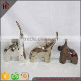 Fancy Plating Ceramic Elephant Desktop Decor thumbnail-1