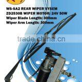 WS-SA2 Rear Wiper Assembly With Switch, Wiper Linkage Assembly