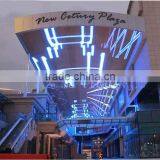 Transparent LED curtain of P16 p20 SMD 3IN1 indoor LED strip curtain screen