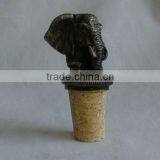 Metal Elephant Wine Bottle Stopper