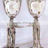Custom Antique Metal Goblet for Customization 2/s