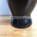 2016 High Quality Black Modern Pottery Vase thumbnail-6