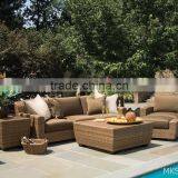Luxury Design Rattan Garden Sofa Set- Popular EU Design Patio Wicker Sofa Outdoor Furniture thumbnail-1
