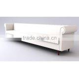 White KTV Restaurant Seating Booth YK7074 thumbnail-1