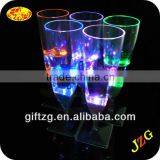 Valentine's day golw led FDA standard plastic champane cup glass